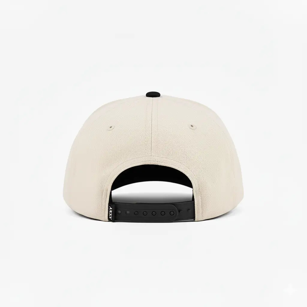 Bestseller White & Black Dad Hat