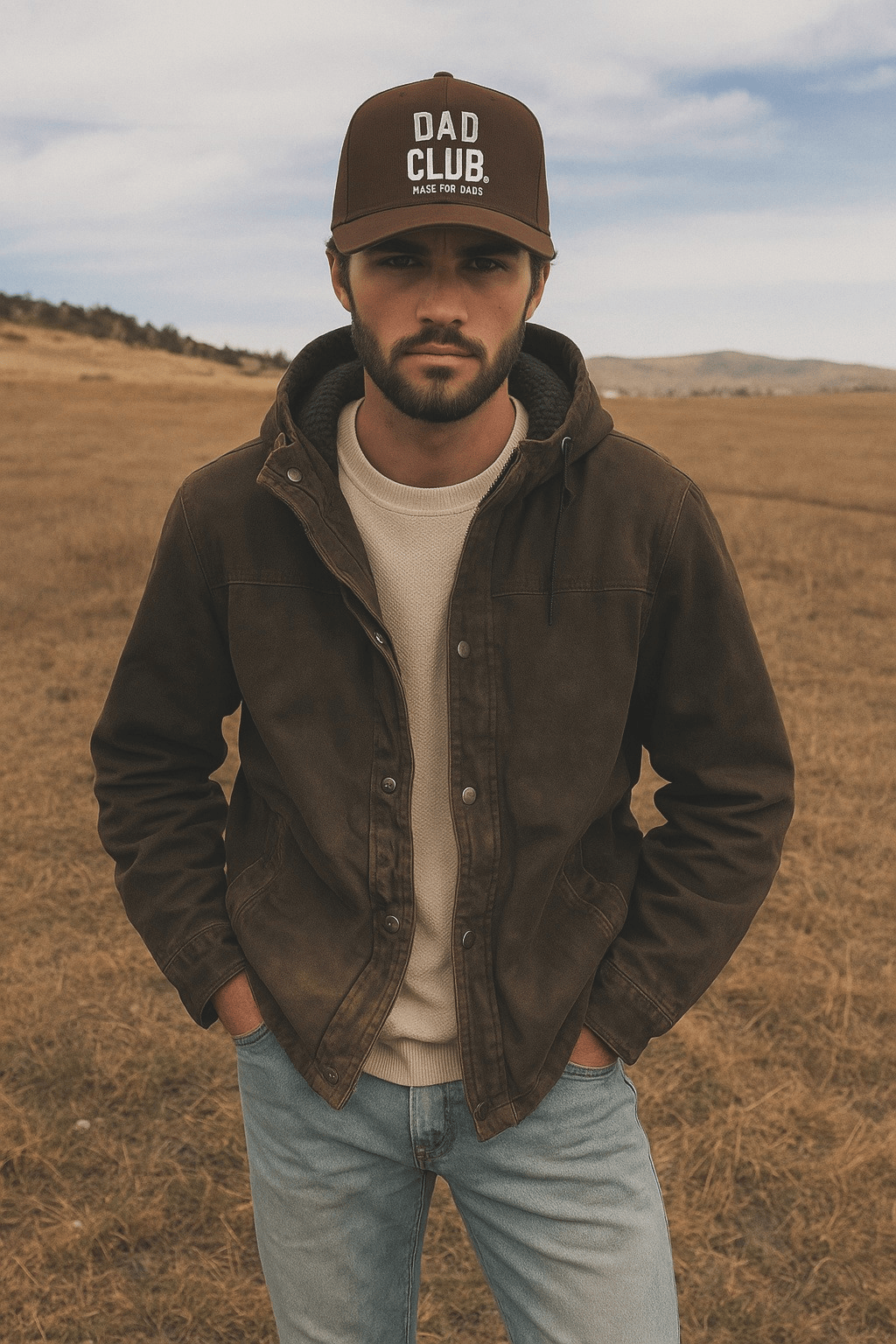 Chocolate Dad Hat