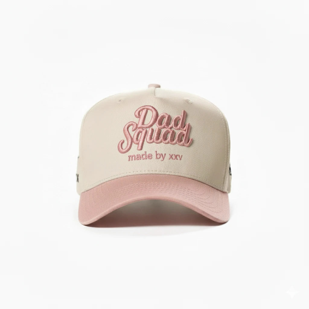 Dad Squad Pink Girl Dad Hat