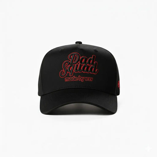 Dad Squad Neon Red Hat
